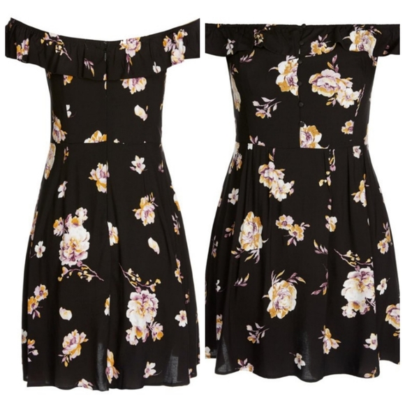 City chic xxl/24 floral off dress - Picture 2 of 5